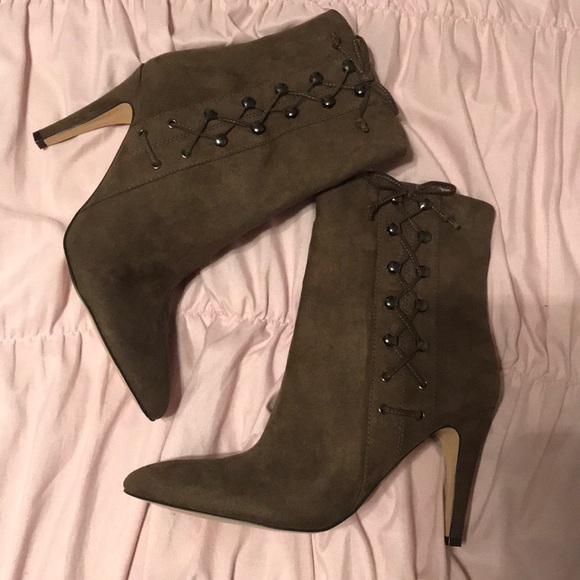 nine west green boots